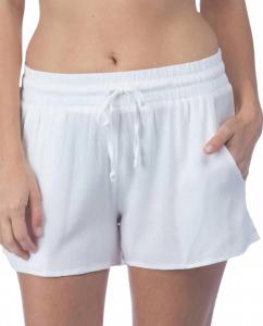 Пляжные шорты на шнурке белого цвета Green Dragon