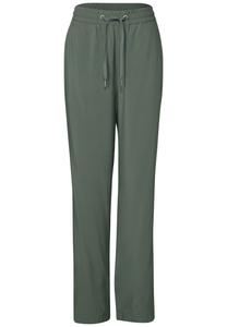 Широкие брюки STREET ONE, зеленый
