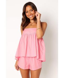 Женский комплект из шорт и топа Serina Petal and Pup, Pink