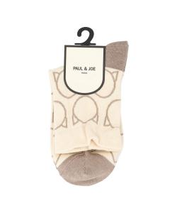 PAUL & JOE/Paul & Joe Низкие носки с принтом в виде блестящих колец с котом