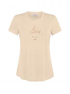 DEHA Футболка в бежевом цвете