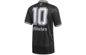 Футбольная майка мужская черная Adidas, черный