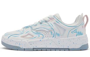 Кроссовки QIAODAN Inheritance 2.0 Skateboarding Shoes Women's Low-top  White / Fresh Blue, синий