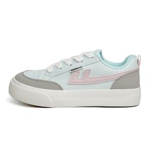 WARRIOR Кроссовки для скейтбординга женские, низкие, цвет синий, серый, розовый