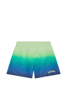 Плавки-шорты с градиентом и принтом логотипа Casablanca Kids, синий
