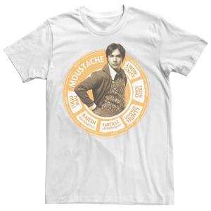 Мужская футболка «Теория большого взрыва» Rajesh Статистика Licensed Character