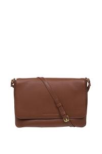 Сумка через плечо из кожи наппа 'Ruby' Pure Luxuries London, коричневый