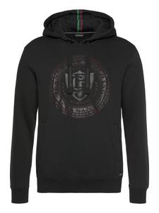толстовка с капюшоном черного цвета Bruno Banani