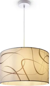 Подвесной светильник Paco Home Hugo Tribal, белый