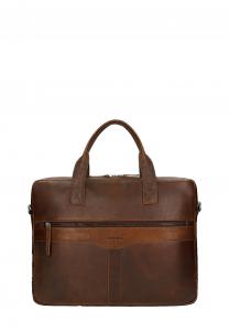 Портфель Wojas, коричневый
