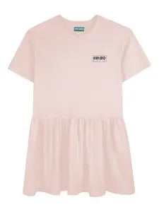 Платье-футболка с логотипом Kenzo Kids