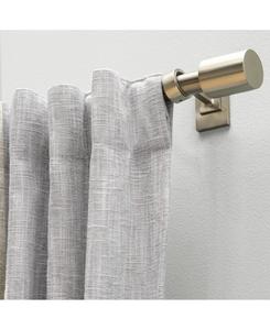 Водонепроницаемая штора Haven с карманом для карниза и задними петлями, обеспечивающая полное затемнение Ricardo, Grey