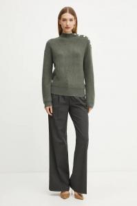 Свитер Morgan MSTORI из смесовой шерсти, зеленый