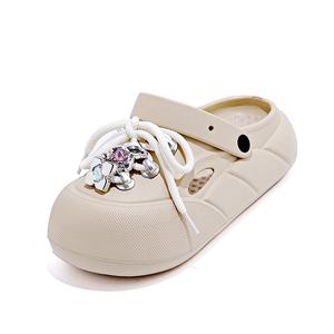 YANGQIYINGTAO Клоги женские Oat Khaki, цвет Oat Khaki