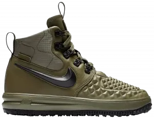 Ботинки Nike Lunar Force 1 Duckboot '17 GS 'Medium Olive', зеленый
