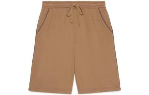 Повседневные шорты женские коричневые Gucci