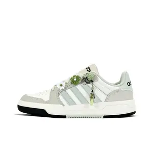 Adidas Neo Низкие противоскользящие кроссовки для скейтбординга Entrap унисекс, белые, бирюзовые, зеленые