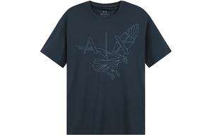 Футболка мужская темно-синяя Armani Exchange, темно-синий