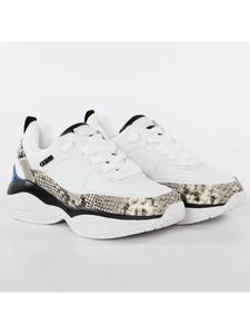 Кроссовки из питона Guess, белый