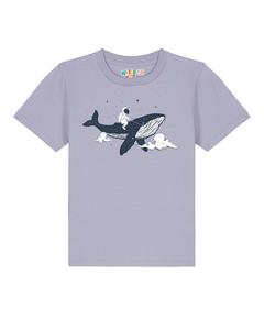 Рубашка watabout.kids Spacewhale, сиреневый