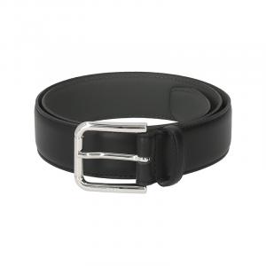 Мужской пояс из коровьей кожи Hugo Boss, черный