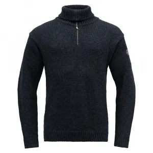 Свитер DEVOLD OF NORWAY Nansen Wool Zip Neck, синий