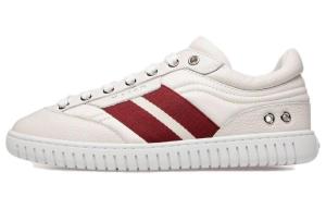 Кроссовки BALLY Player Striped Sneakers, белый