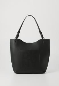 Сумка DKNY TOBY TOTE, Black/Silver-Coloured/Black