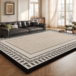 Budis Ковер 200х340 см в стиле французского винтажа для гостиной, водостойкий, устойчивый к пятнам, утолщенный, Huajian Mishi Yu