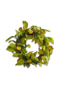 Лантагенет венок зеленый/желтый Loberon, желто-зеленый