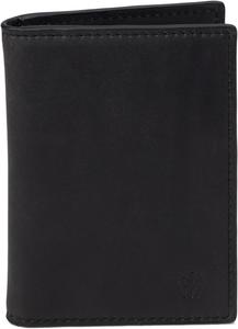 Двойной футляр для визиток Rhodes Johnston & Murphy, цвет Black Full Grain