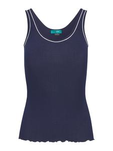 Топ TOOCHE, синий