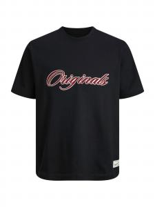 Jack & Jones Junior Футболка 'JORNantucket' в черном цвете