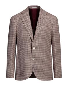 Блейзер Brunello Cucinelli, коричневый