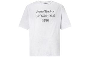 Футболка из коллекции осень/зима 2024 года унисекс серая Acne Studios, серый