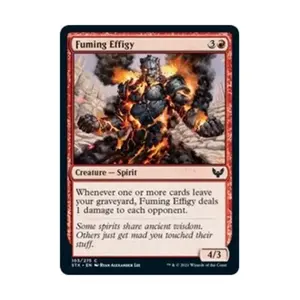 CCG Дымящаяся чучело (С) (Фольга), MTG - Strixhaven - School of Mages