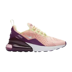 Кроссовки Nike Air Max 270 GS 'Pink Tint', розовый