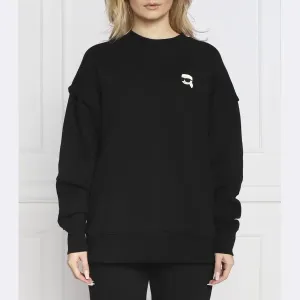 Толстовка свободного кроя Ikonik 2.0 Karl Lagerfeld, черный