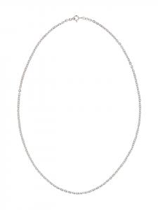 Faina Женская цепочка-колье из серебра