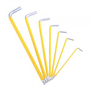 Набор шестигранных ключей Stanley с противоскользящей удлиненной шаровой головкой, 7 предметов, 1,5–6 мм 94-561-23C