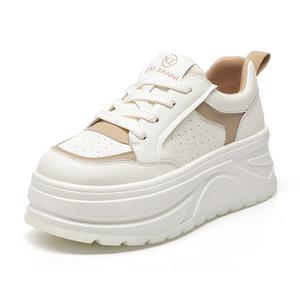 KEJIANNI Антискользящие и износостойкие низкие скейтерские туфли на платформе для женщин - хаки, цвет Khaki