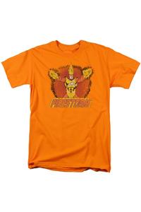 Футболка с коротким рукавом для взрослых DC Comics Ring Of Firestorm Gildan, оранжевый