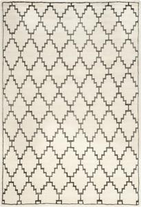 Ковер SAFAVIEH, 275 x 366 см, Mosaic Collection, Beige & Charcoal, ручной вязки из шерсти и вискозы, идеален для помещений с высокой проходимостью в гостиной, спальне (MOS157A)