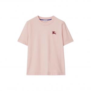 Футболка с мотивом рыцаря-всадника Burberry, розовый