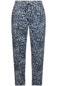 Зауженные брюки Ulla Popken, цвет marine blue/Opal