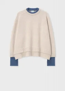 Женский трикотаж с многослойной отделкой