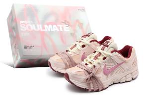 Кроссовки Air Zoom Vomero 5 для бега унисекс с низким верхом Powder Nike, розовый