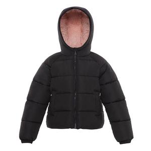 Тяжелая пуховик Rokka&Rolla для девочек на подкладке из шерпы, цвет Rich Black