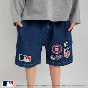 Джинсовые шорты с нашивками