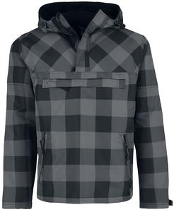 Ветровка Brandit Windbreaker Classic, черный/серый